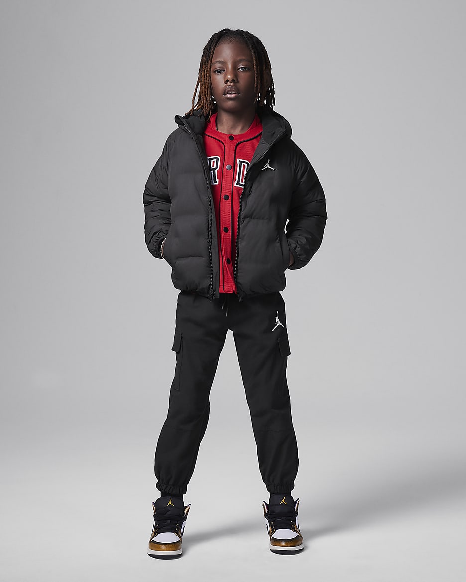 Doudoune a coutures soudees Jordan pour enfant. Nike BE